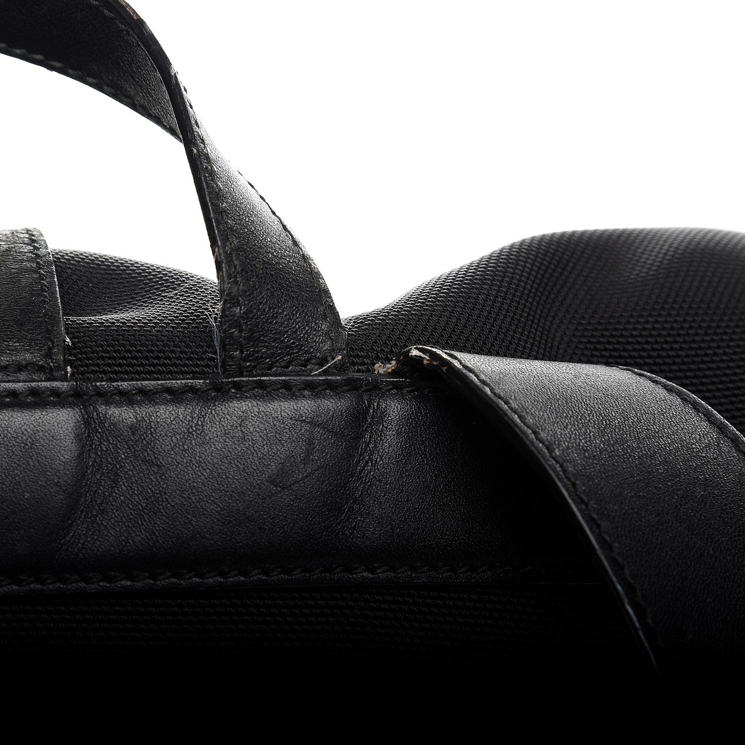 Gucci Techno Canvas Web Single Buckle Backpack Black 8 of 11