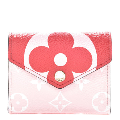 Louis Vuitton Monogram Giant Zoe Wallet Rouge Rose 1 of 8