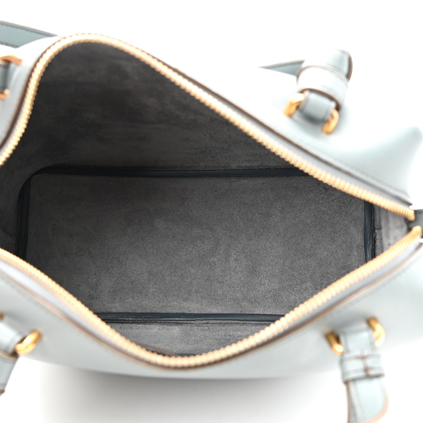 Lambskin Small Soft Cube Satchel Storm
