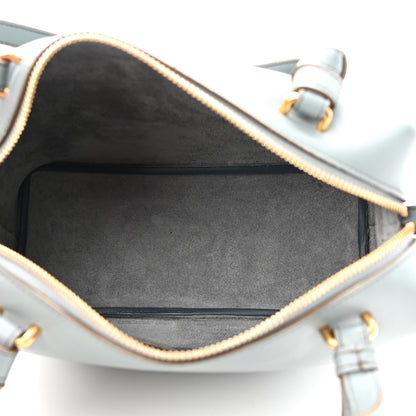 Celine Lambskin Small Soft Cube Satchel Storm 5 of 10