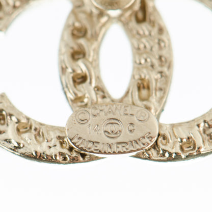 Chanel CC Chain Earrings Gold 4 of 4