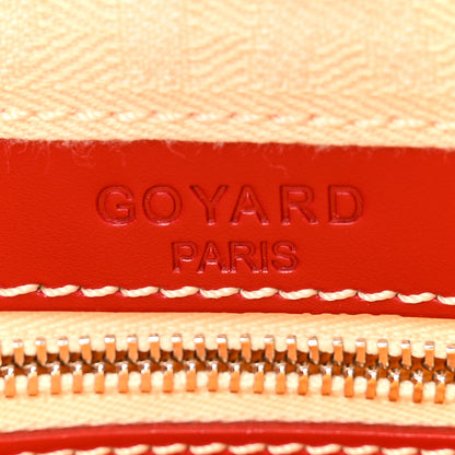 Goyard Goyardine Beluga PM Tote Red 6 of 9