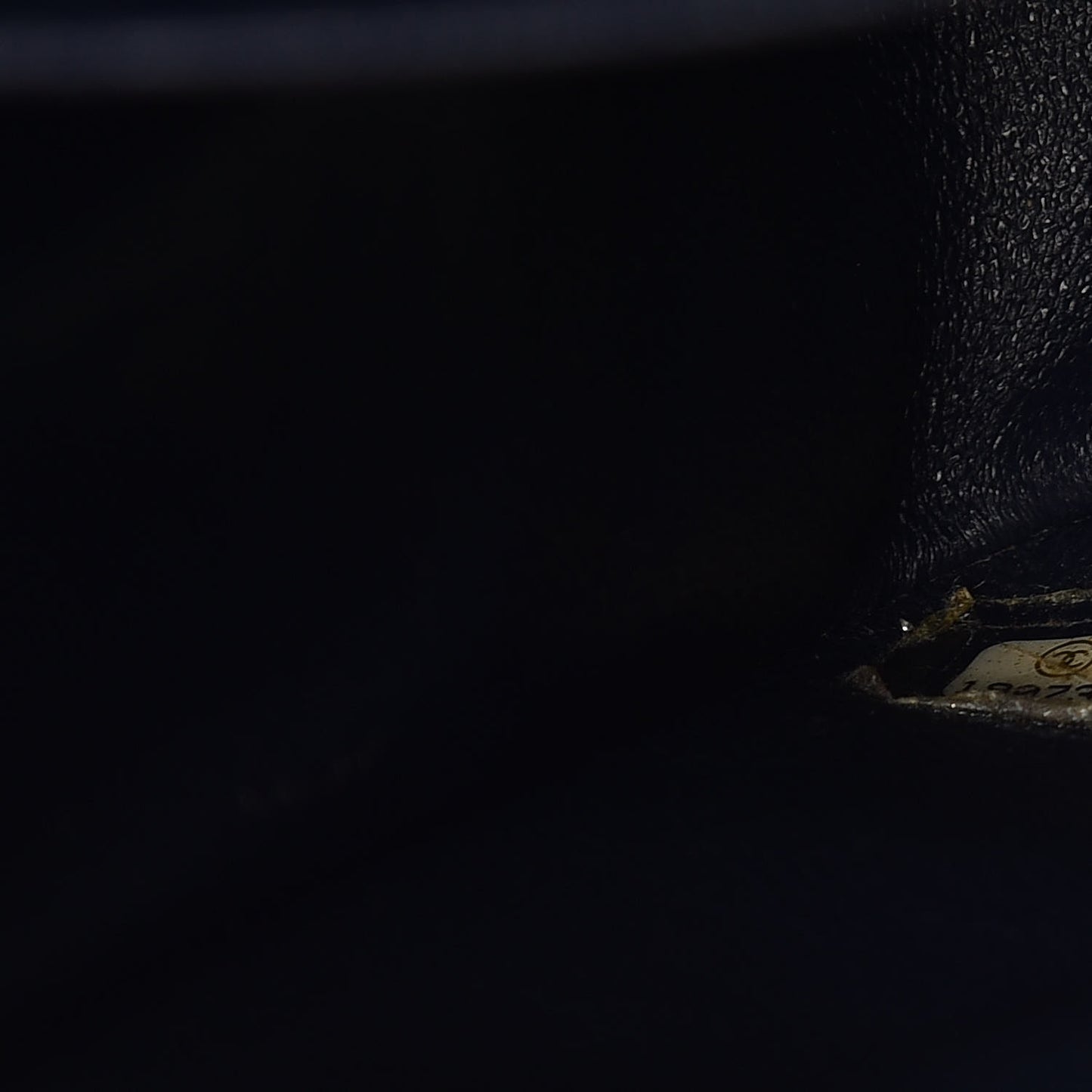 Caviar Quilted Jumbo Double Flap Navy Blue