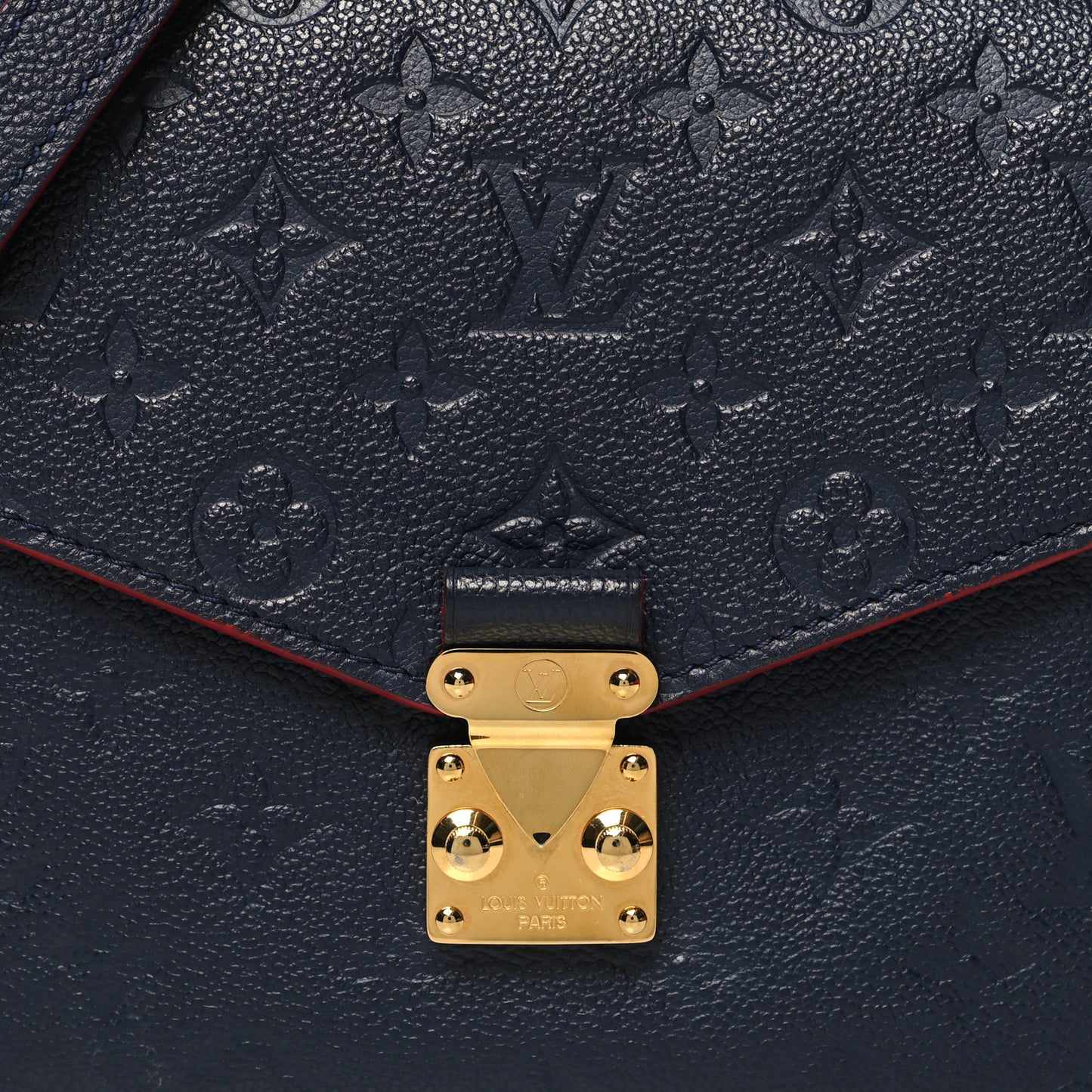 Empreinte Pochette Metis Marine Rouge