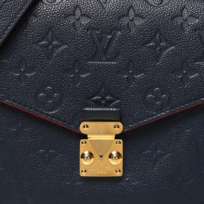 Louis Vuitton Empreinte Pochette Metis Marine Rouge 9 of 11