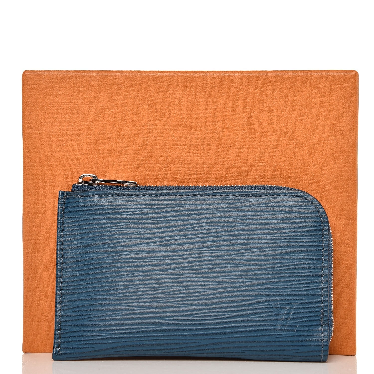 Louis Vuitton Epi Coin Purse Blue Celeste 7 of 7
