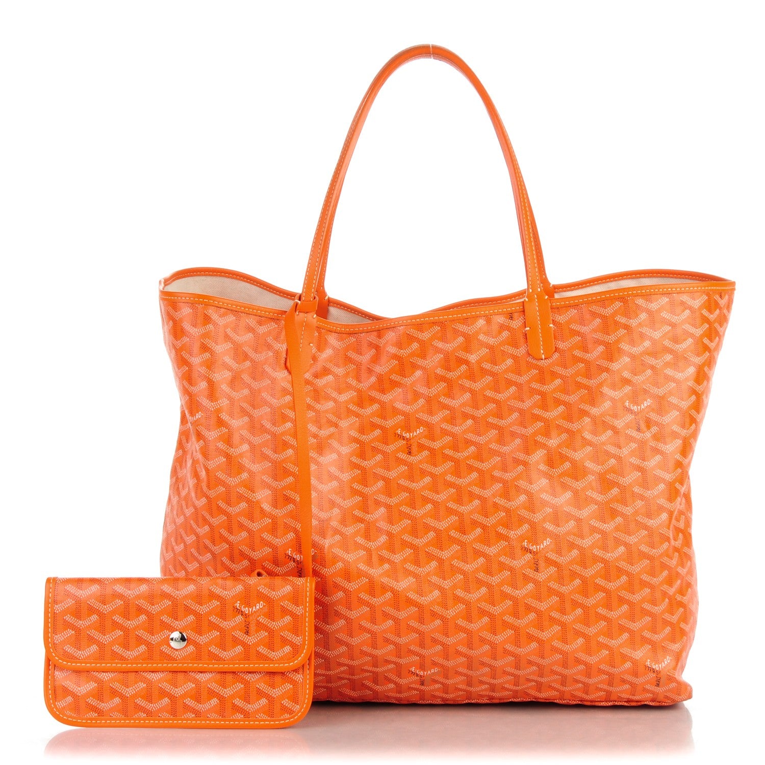 Goyard Goyardine Saint Louis GM Orange 1 of 8
