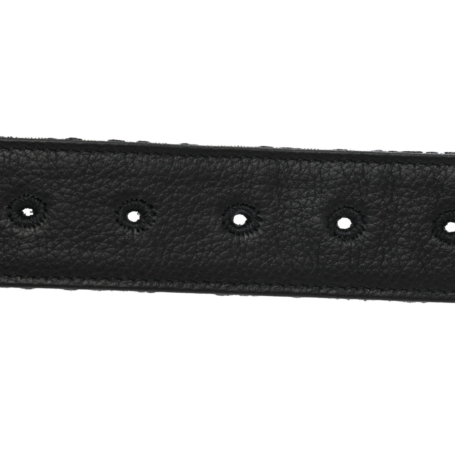 Christian Dior Oblique 35mm Belt 100 Blue Multi 4 of 6