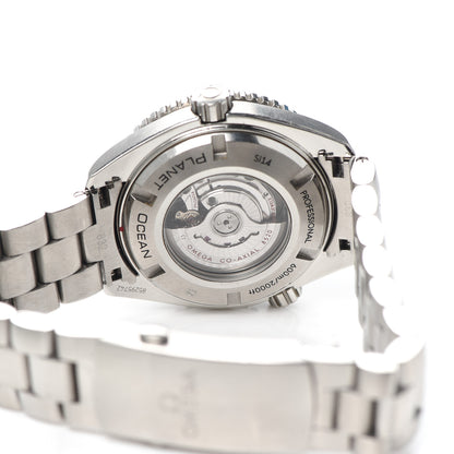 Omega Stainless Steel 37mm Seamaster Planet Ocean Automatic Watch White 232.30.38.20.04.001 4 of 5