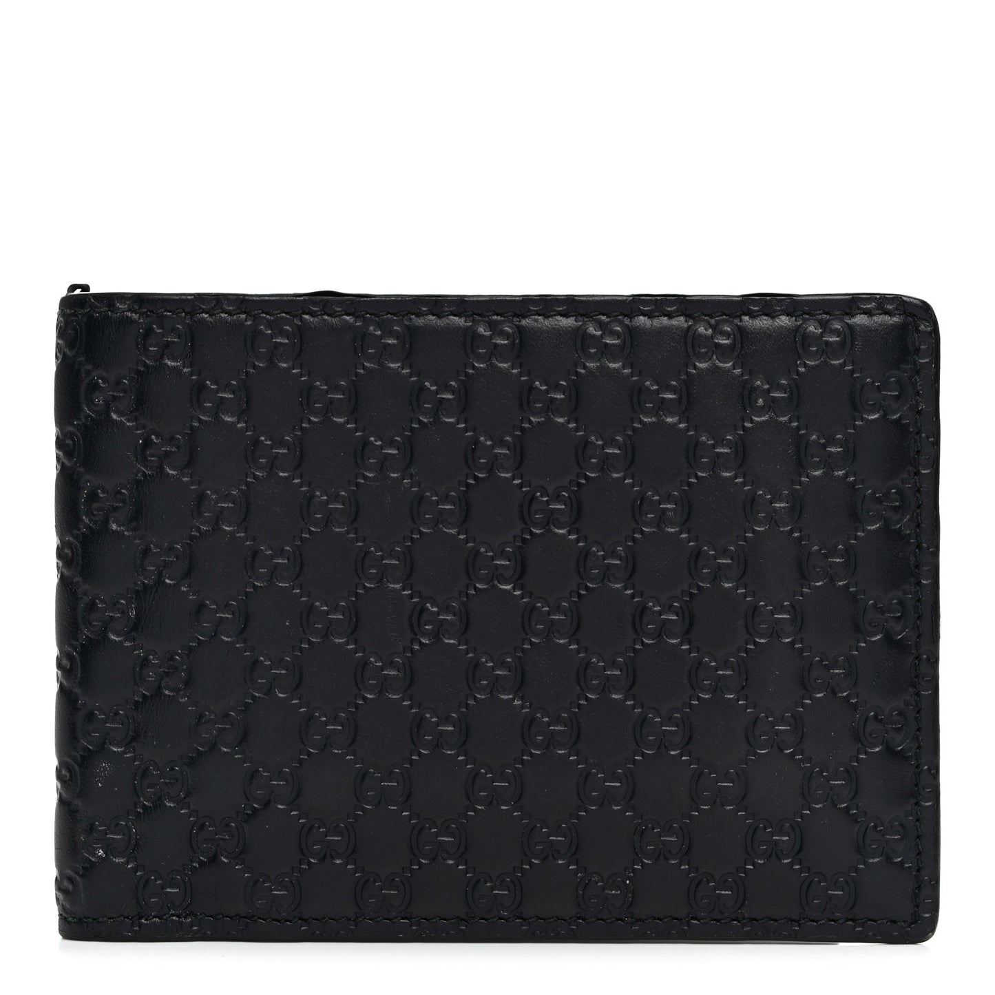 Microguccissima Bi-Fold Wallet Navy