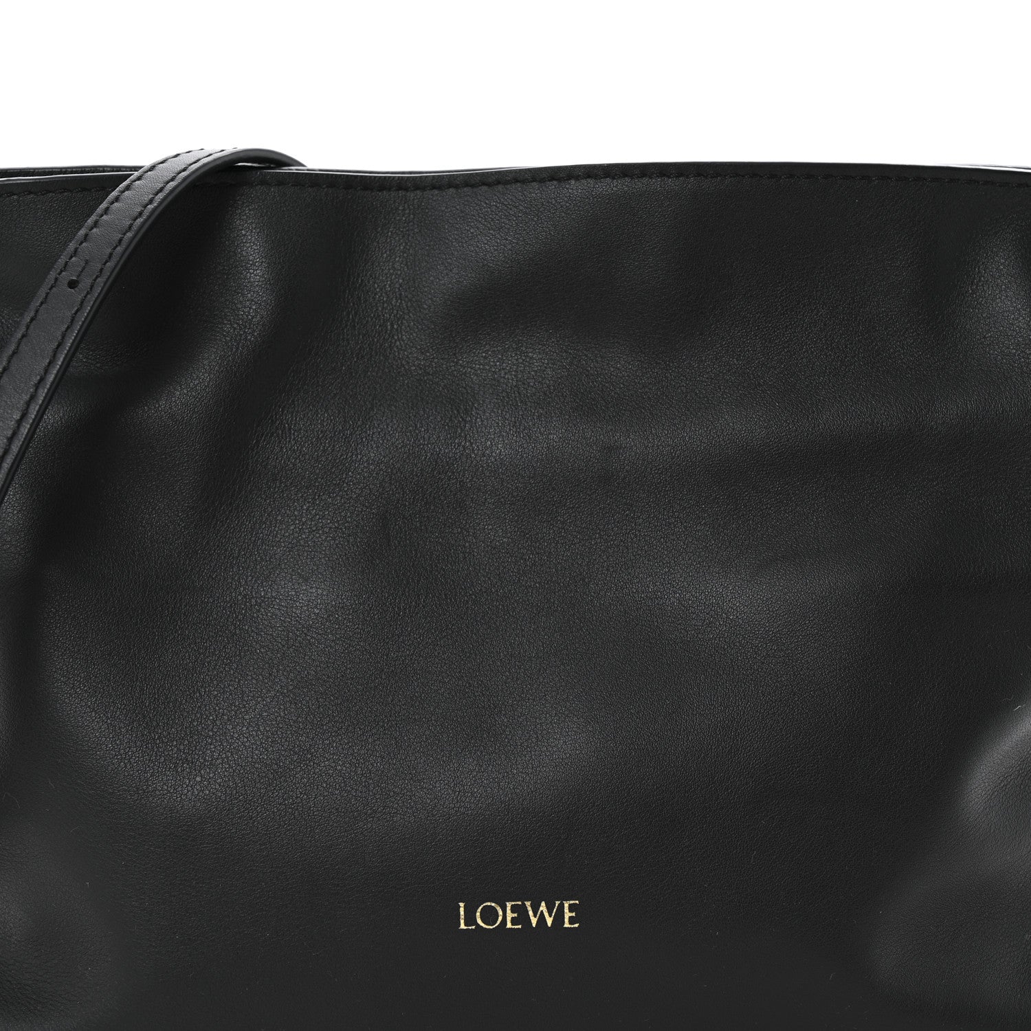 Loewe Calfskin Mini Flamenco Knot Clutch Black 8 of 10
