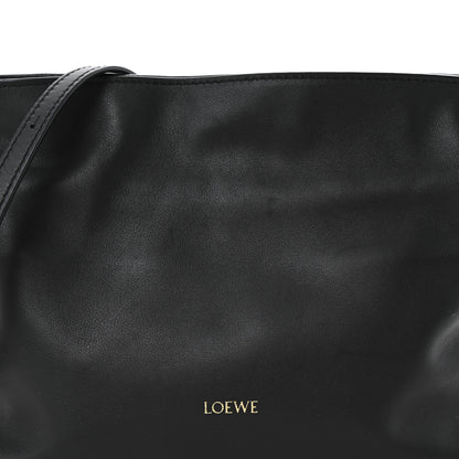 Loewe Calfskin Mini Flamenco Knot Clutch Black 8 of 10