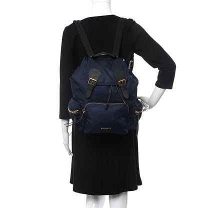 Burberry Nylon Medium Rucksack Backpack Ink Blue 2 of 9