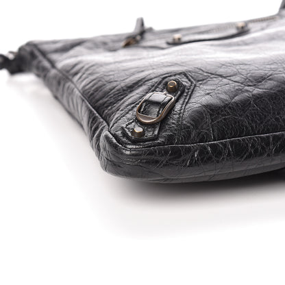 Balenciaga Agneau Classic Hardware Flat Crossbody Black 8 of 10