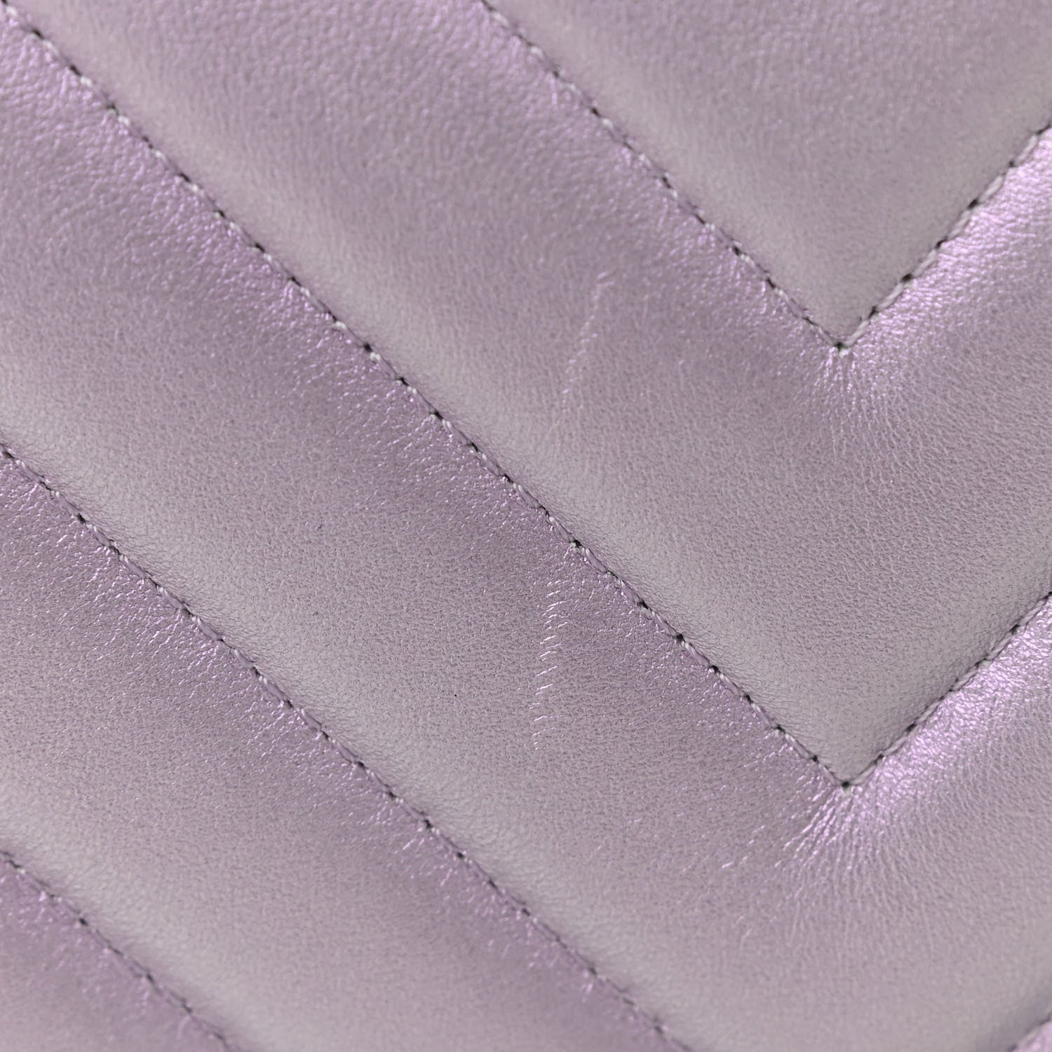 Chanel Iridescent Lambskin Chevron Quilted Medium Boy Flap Purple 11 of 11