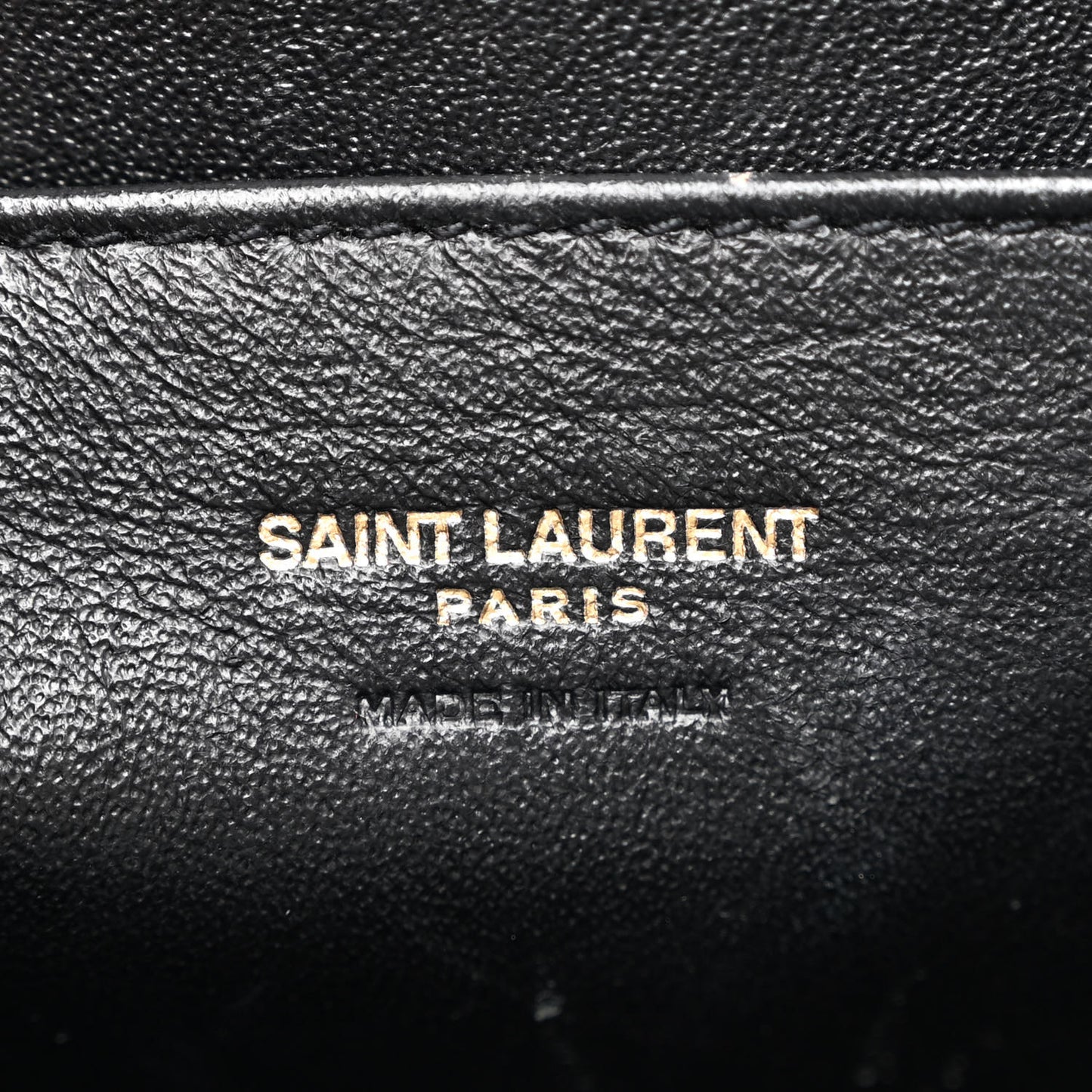Calfskin Monogram Baby Cabas Black