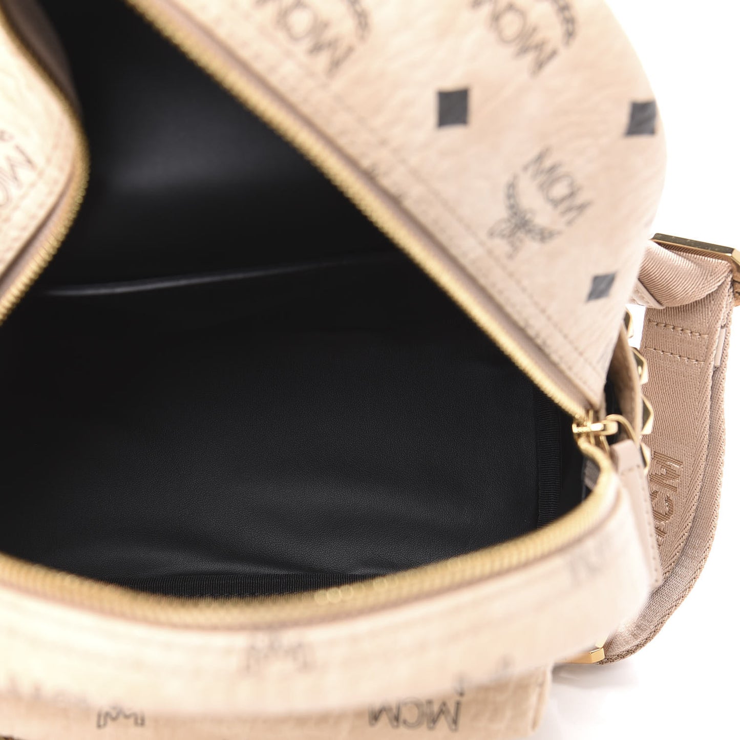 Visetos Side Stud Mini Stark Backpack Beige