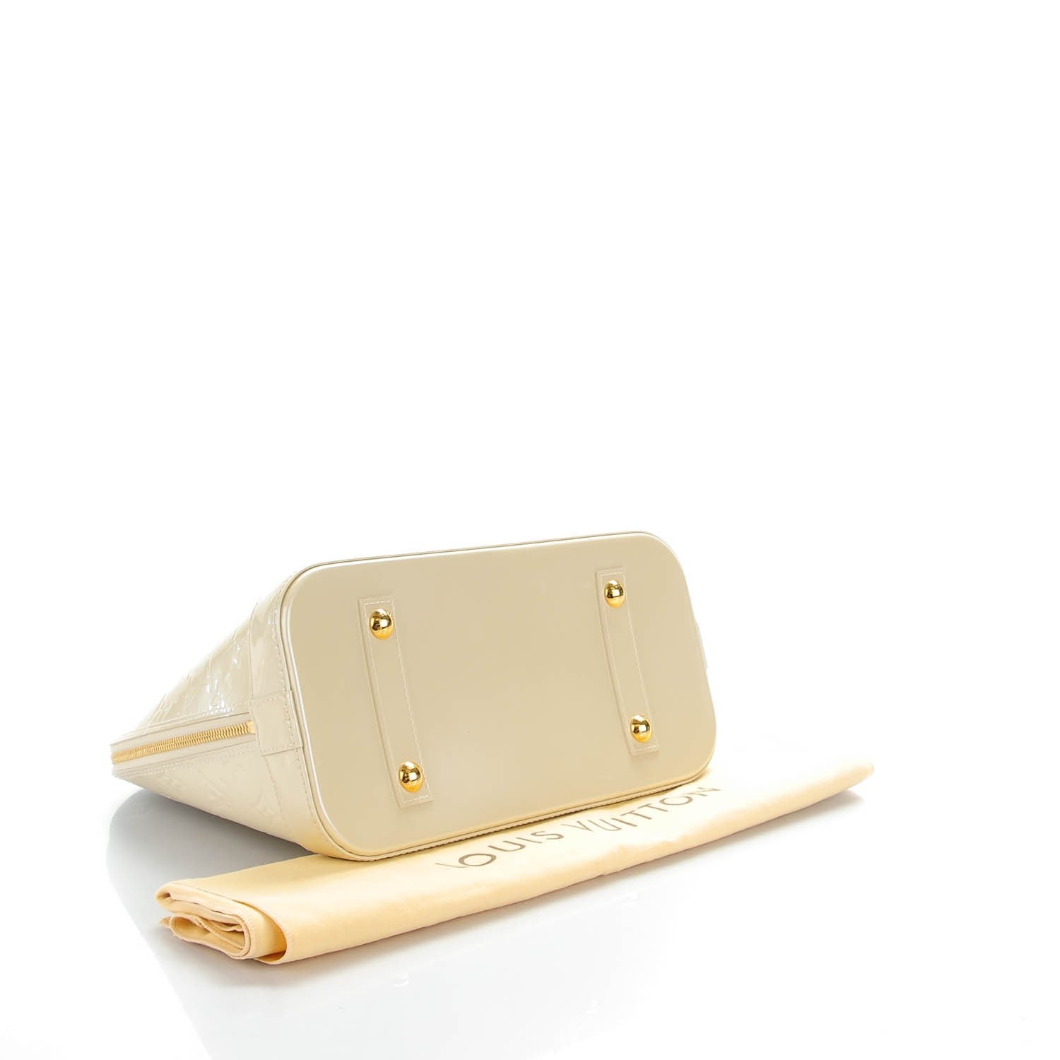 Louis Vuitton Vernis Alma PM Blanc Corail 4 of 7