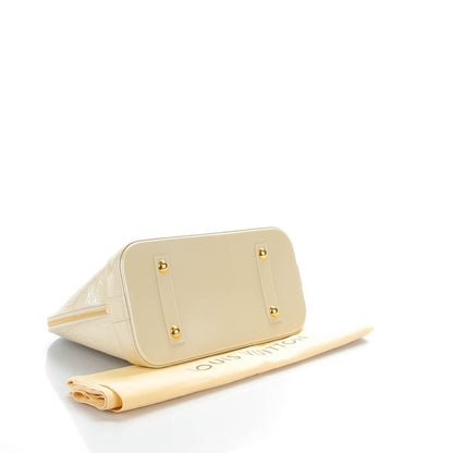 Louis Vuitton Vernis Alma PM Blanc Corail 4 of 7
