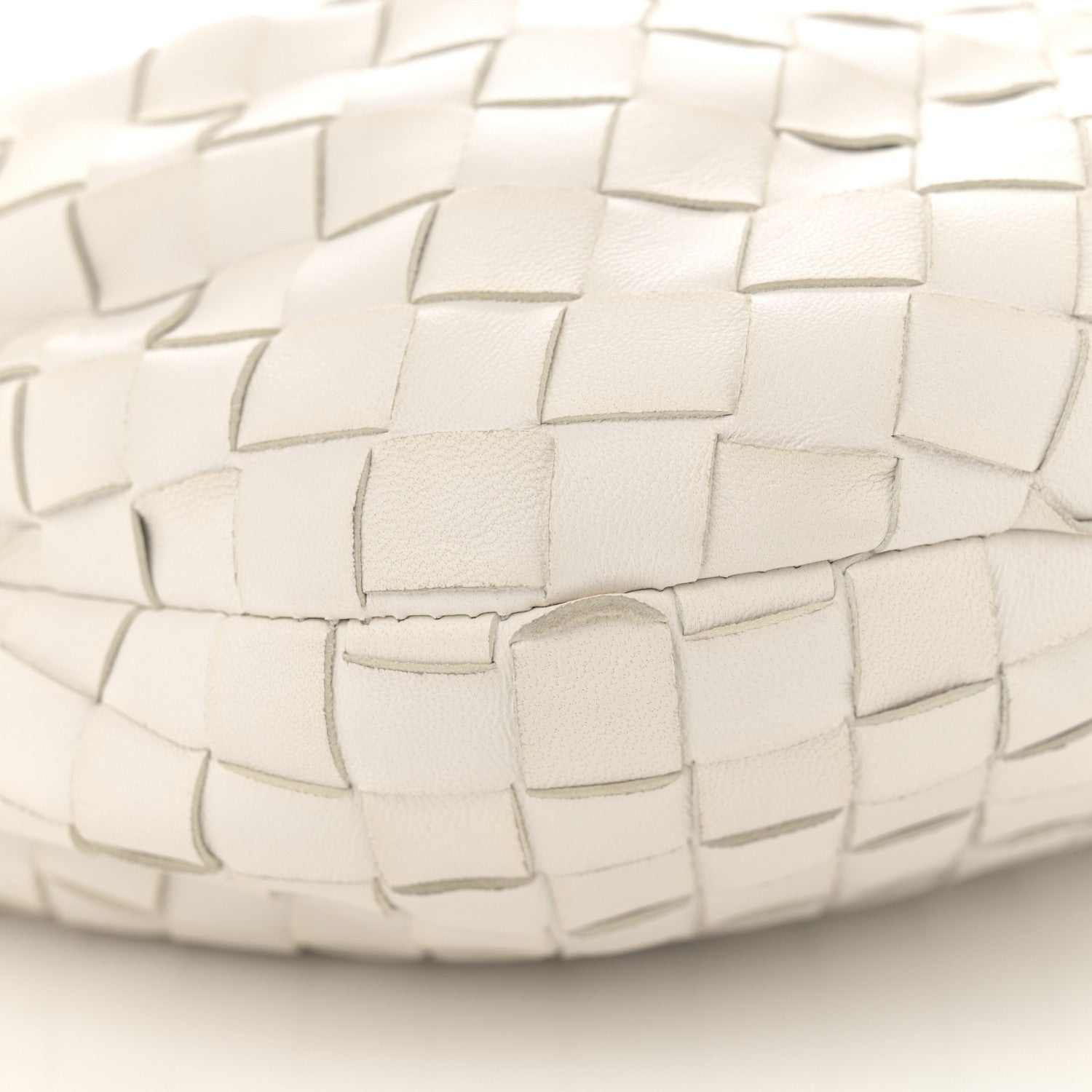 Bottega Veneta Nappa Intrecciato Teen Jodie Hobo White 9 of 13