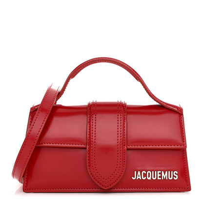 Jacquemus Glazed Calfskin Le Bambino Red 1 of 9