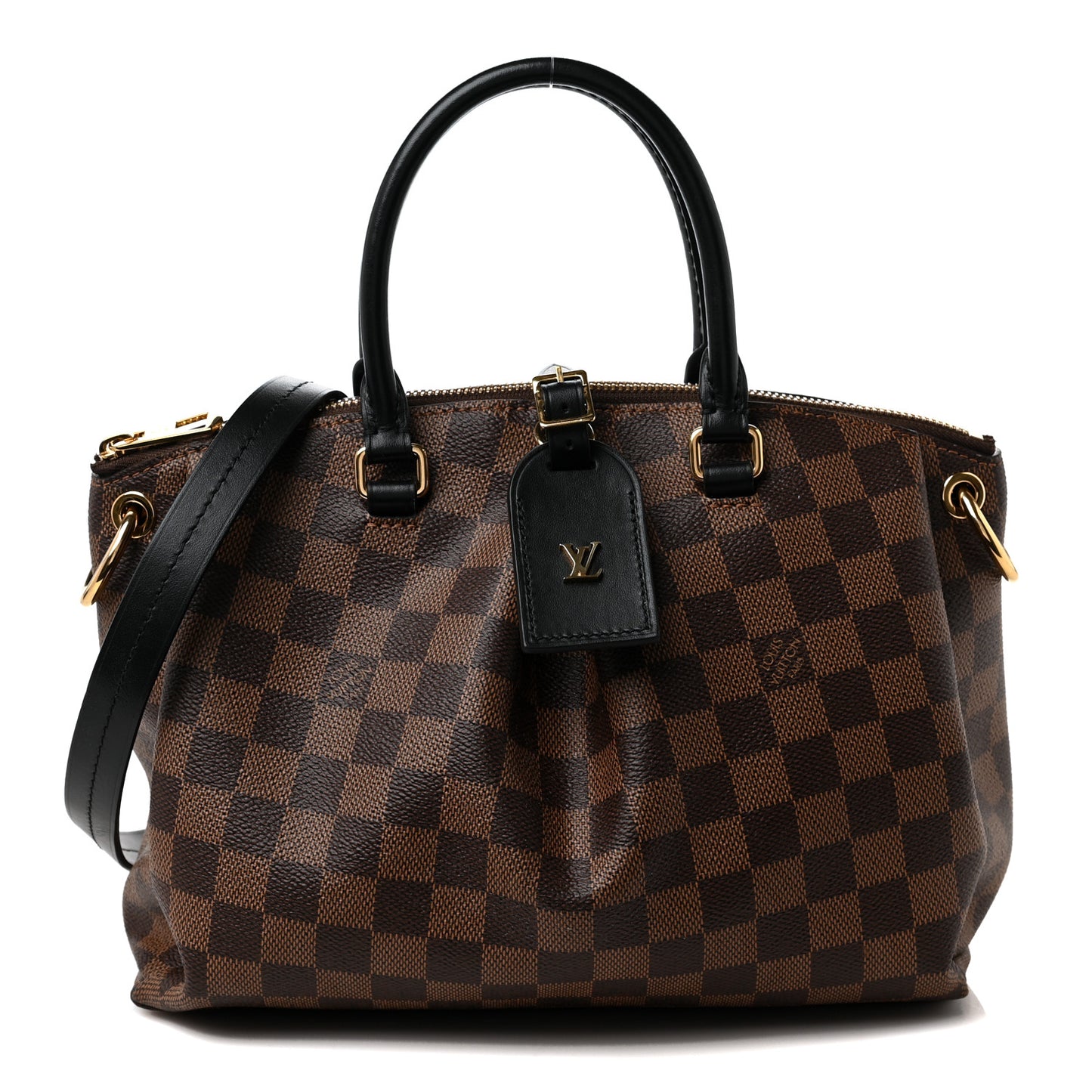 Damier Ebene Odeon Tote PM Black