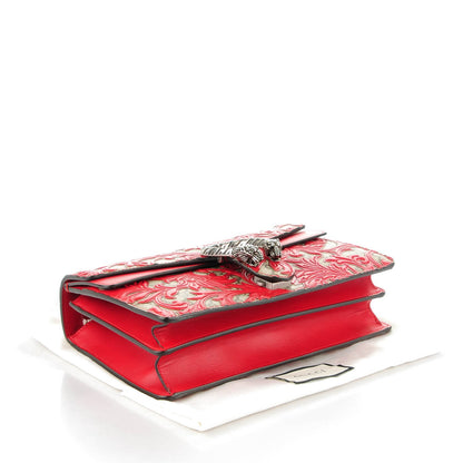 Gucci GG Supreme Monogram Arabesque Small Dionysus Shoulder Bag Hibiscus Red 4 of 7