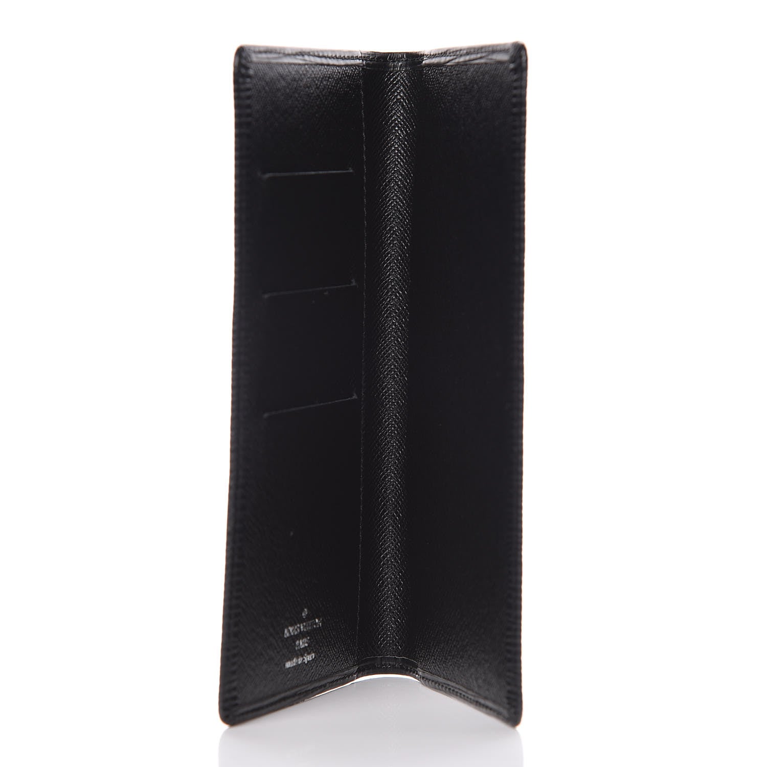 Louis Vuitton Epi Checkbook Cover Black 5 of 6