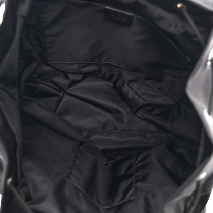 Gucci Nylon Monogram Small Single Buckle Backpack Black 5 of 10