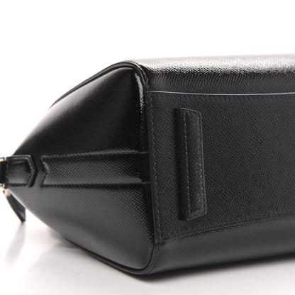 Givenchy Textured Patent Calfskin Mini Antigona Black 8 of 11