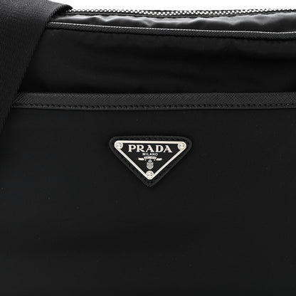 Prada Tessuto Nylon Messenger Bag Black 9 of 11