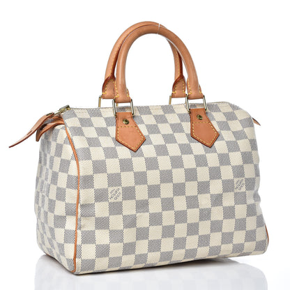 Louis Vuitton Damier Azur Speedy 25 3 of 13