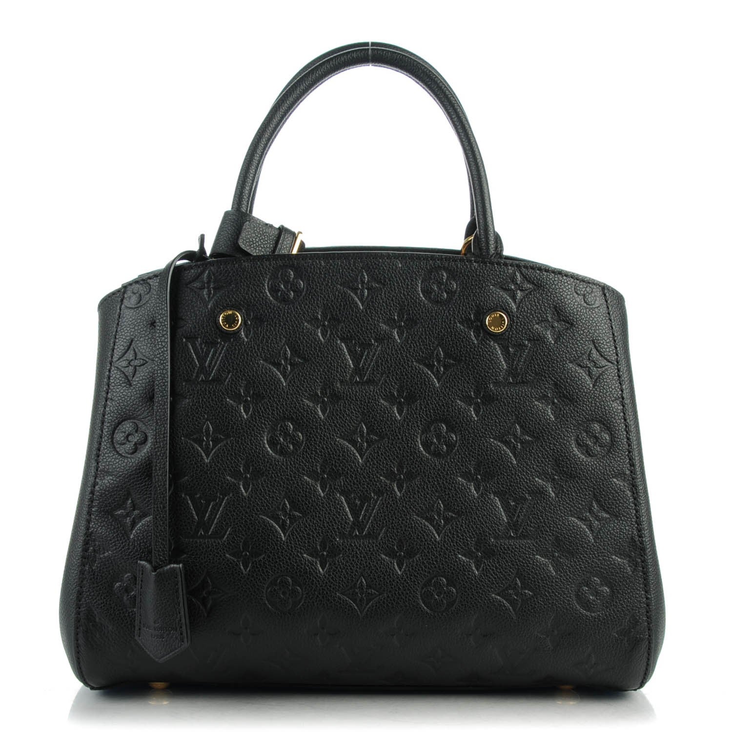 Louis Vuitton Empreinte Montaigne MM Black 1 of 8