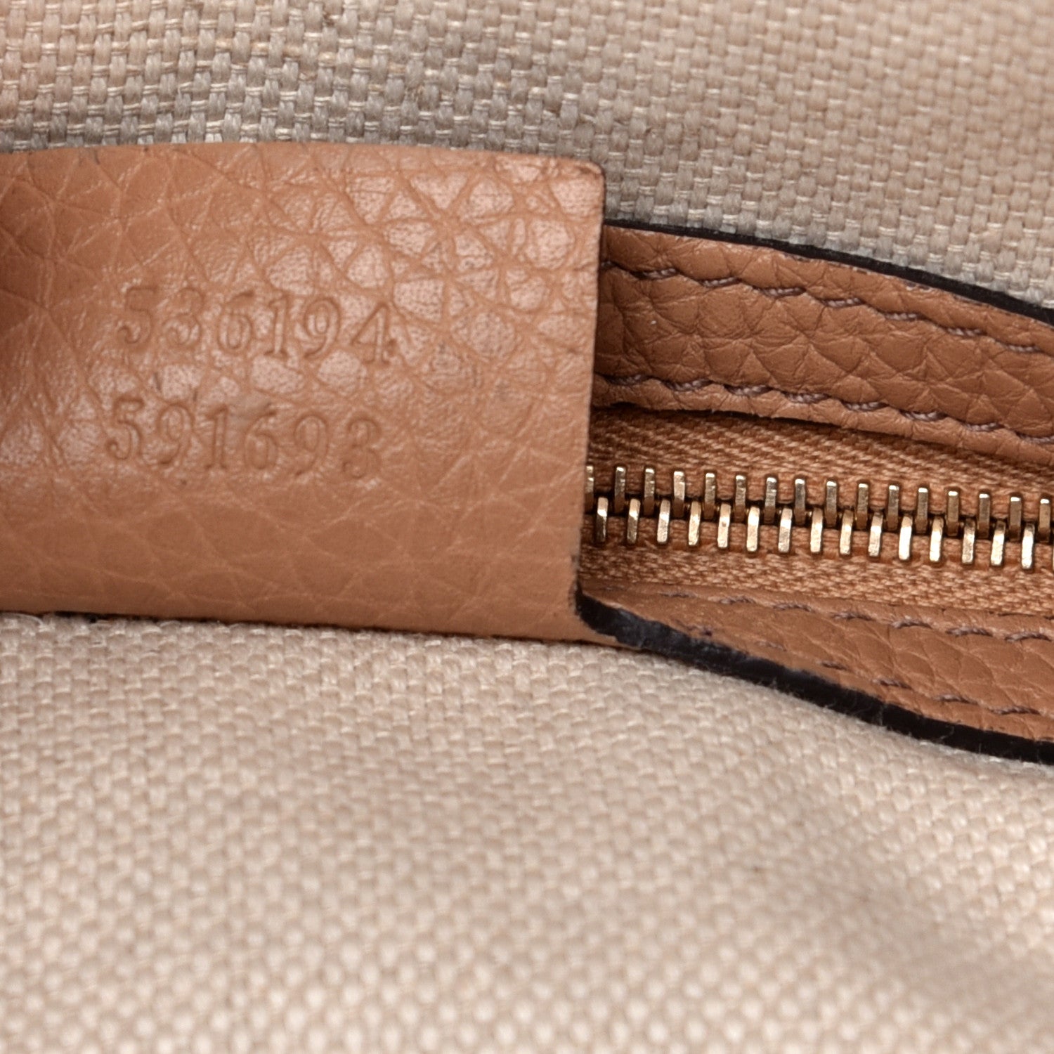 Gucci Pebbled Calfskin Large Soho Hobo Camelia 9 of 10