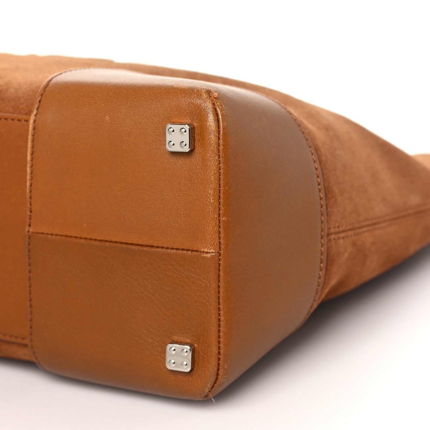 Loewe Suede Calfskin Amazona Brown 10 of 13