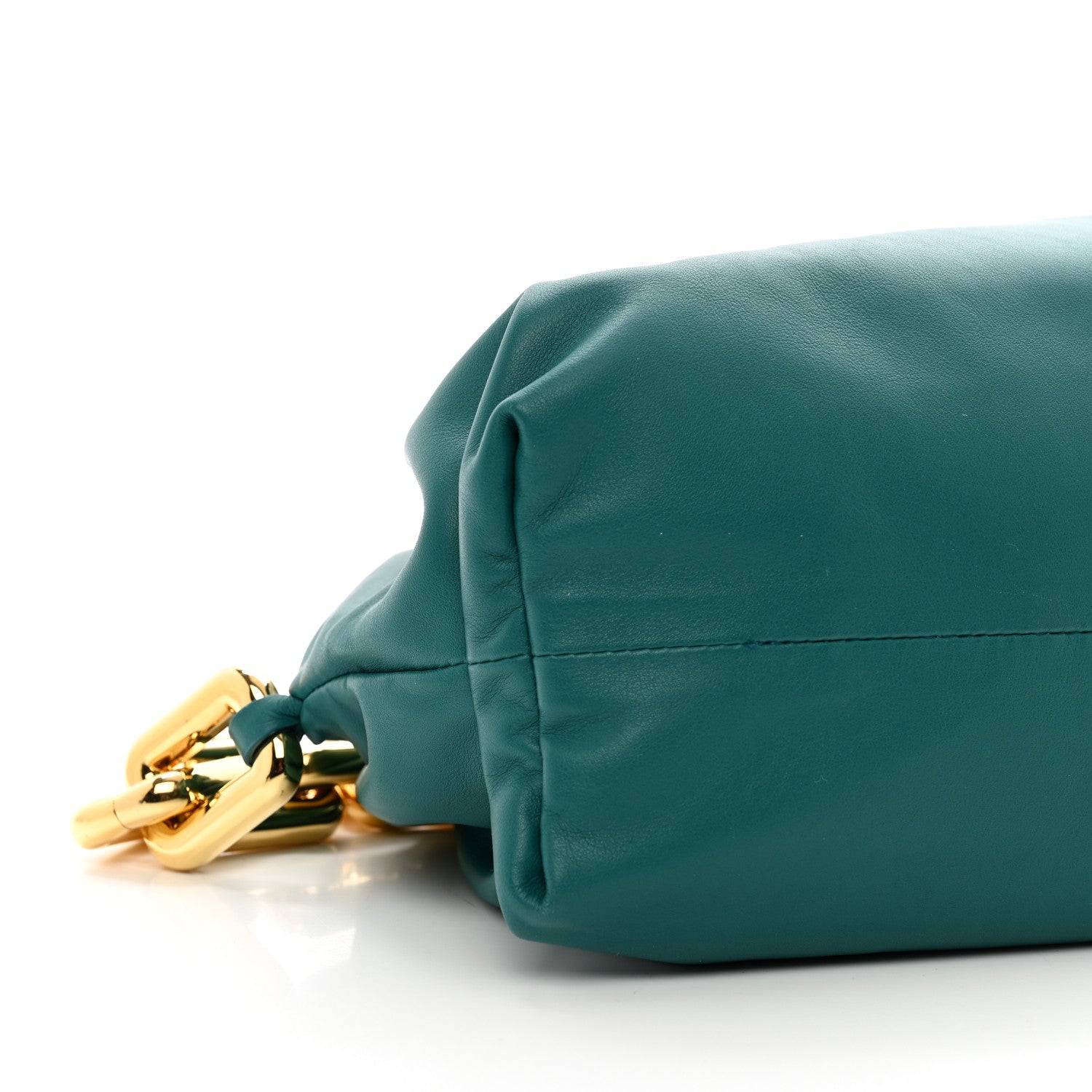 Bottega Veneta Calfskin The Pouch Chain Mallard 8 of 9