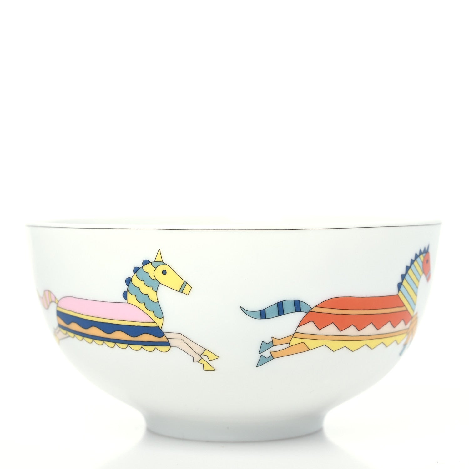Hermes Porcelain Epopee Kids Cereal Bowl 3 of 9