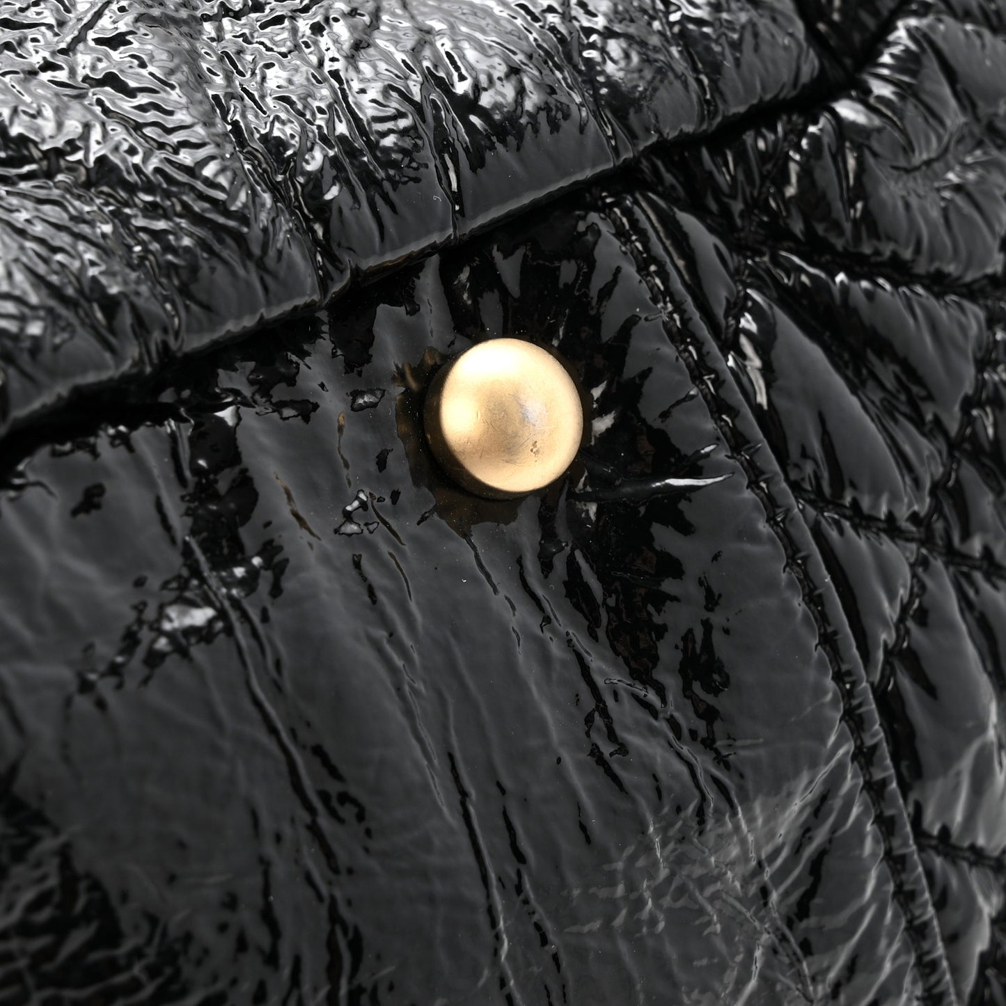 Vinyl XXL Rock and Chain Flap Black