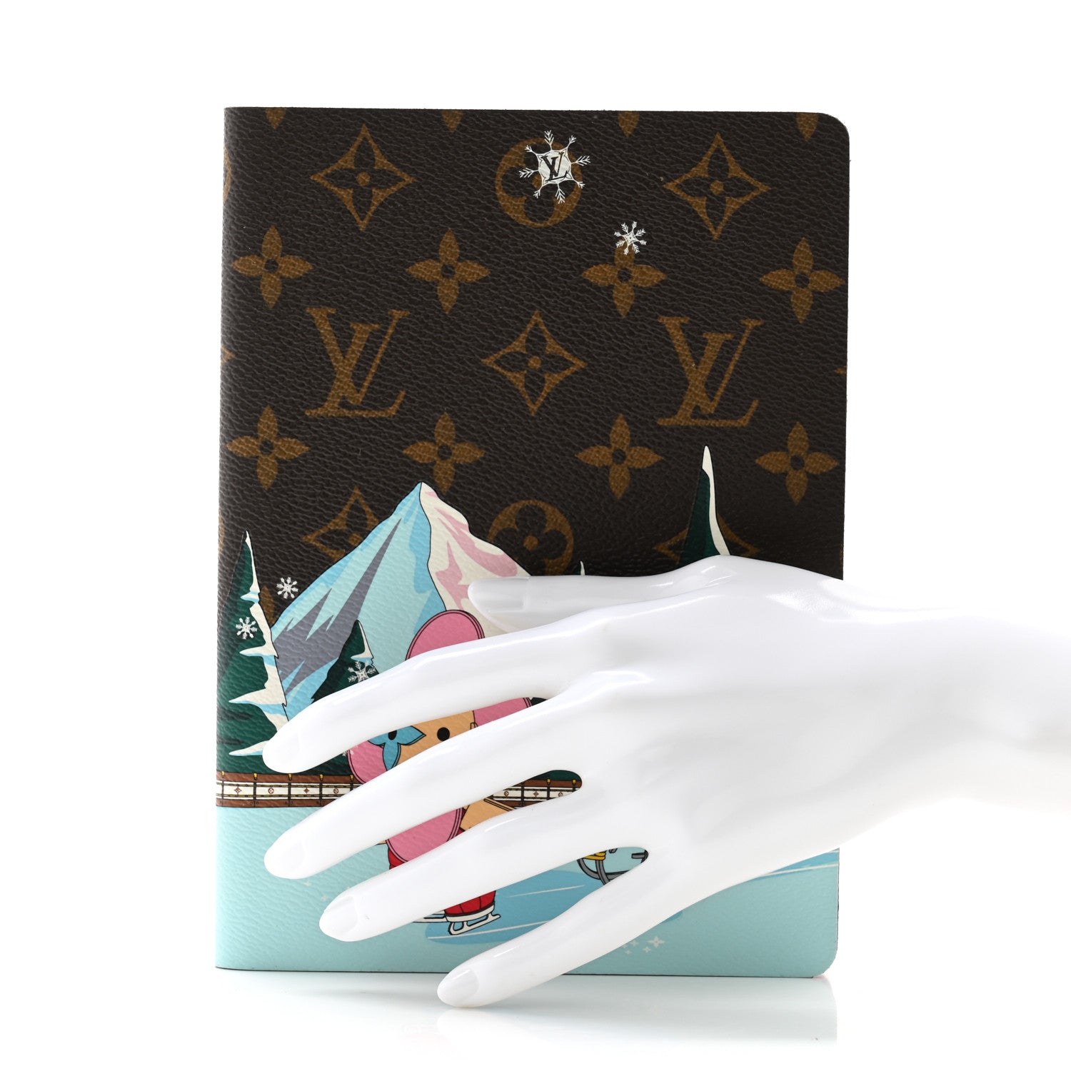 Louis Vuitton Monogram 2023 Christmas Animation Alpine Notebook MM 2 of 6