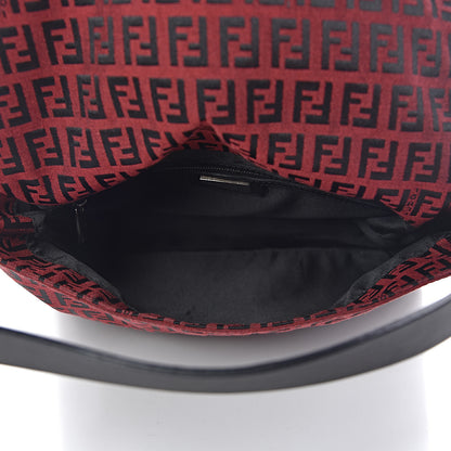 Fendi Zucchino Mama Baguette Red 5 of 12