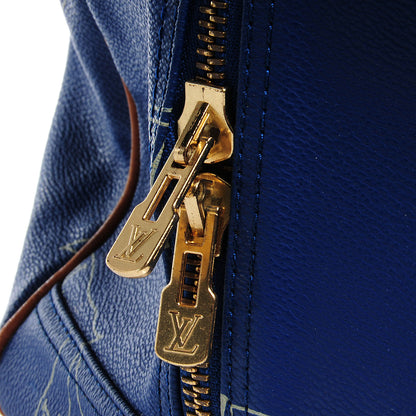 Louis Vuitton Americas Cup Boston Duffel Bag Blue 8 of 8