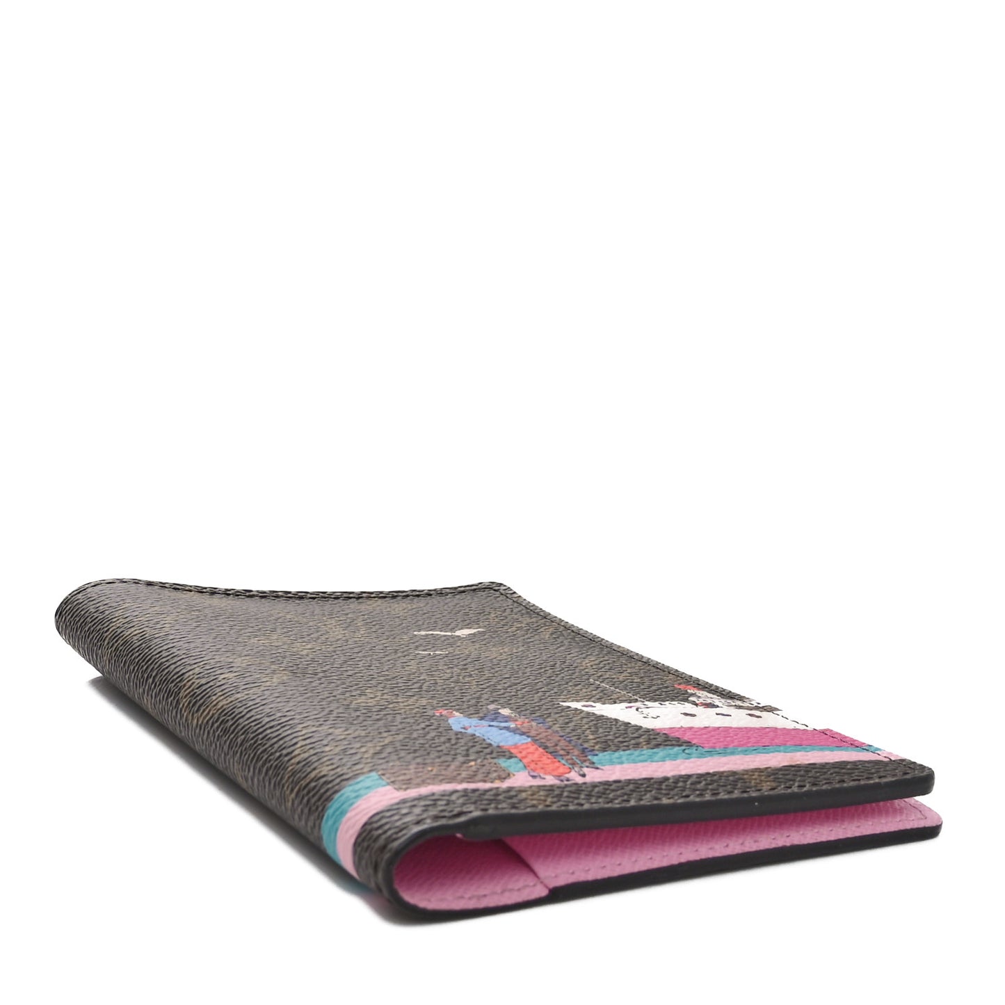 Monogram 2016 Christmas Animation Passport Cover Rose Ballerine