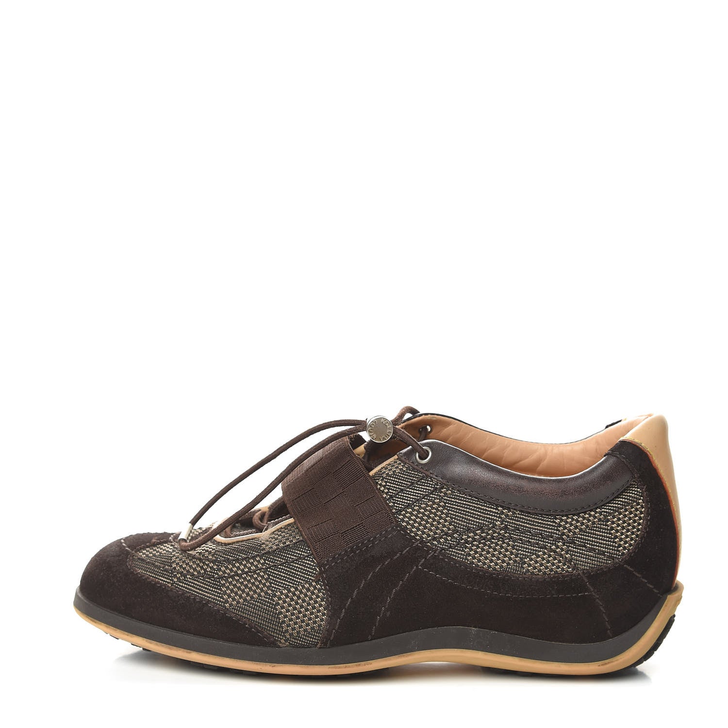 Louis Vuitton Damier Geant Chrono Sneaker 35.5 Brown 1 of 14