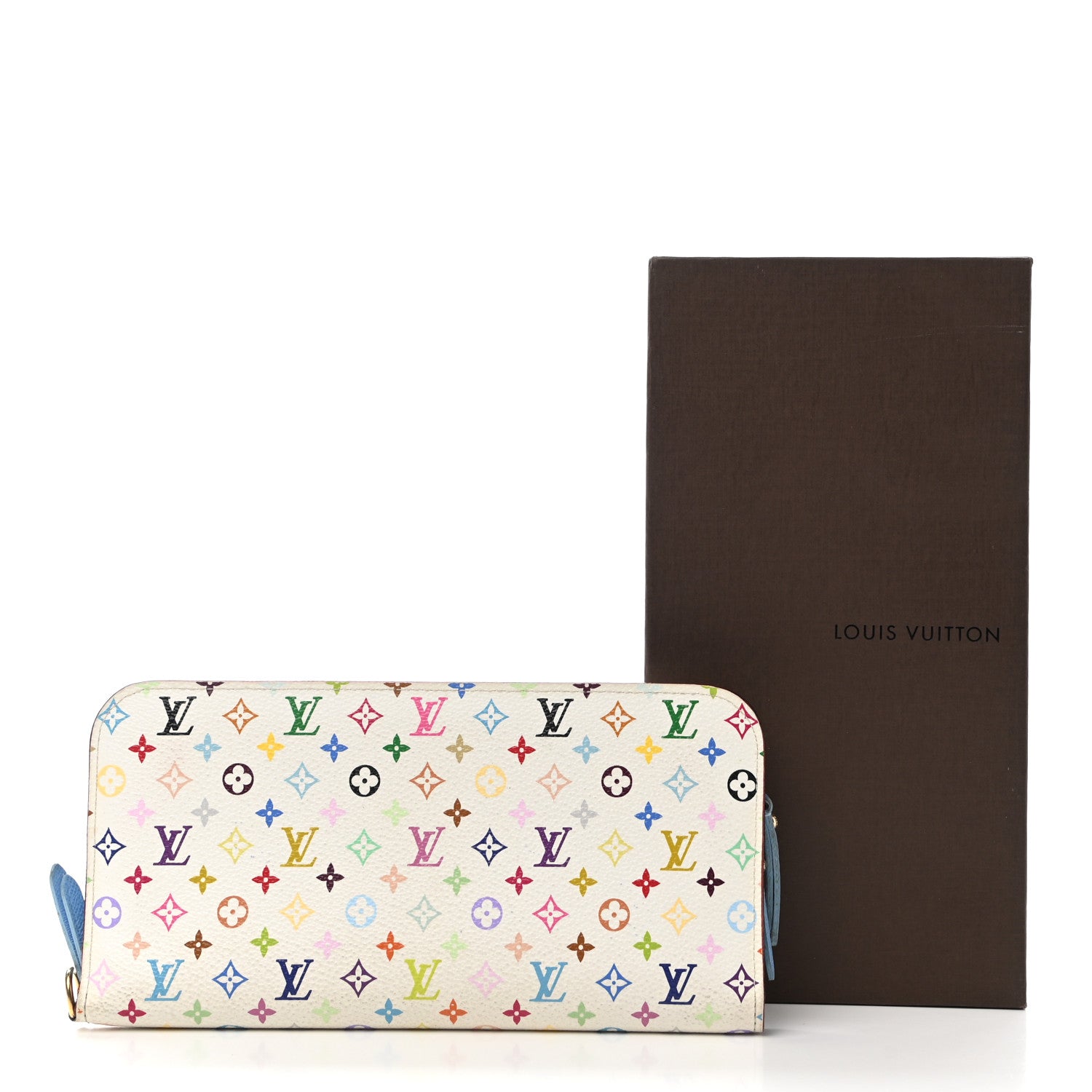 Louis Vuitton Monogram Multicolor Insolite Wallet White Raisin 7 of 7