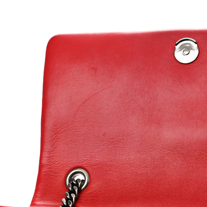 Saint Laurent Lambskin Patchwork Monogram Small Jamie Red 12 of 14