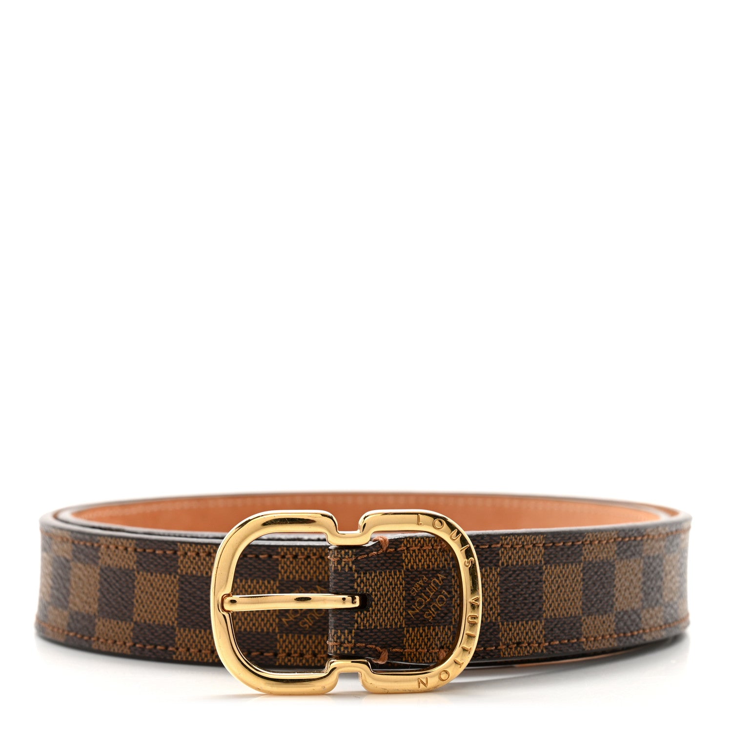 Louis Vuitton Damier Ebene Mini 25mm Belt 80 32 1 of 8