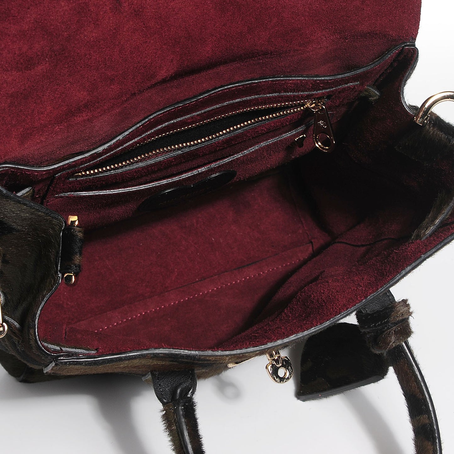 Calf Hair Camo Cara Delevingne Mini Backpack