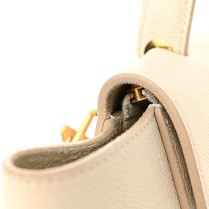Celine Grained Calfskin Micro Belt Bag White 19 of 19