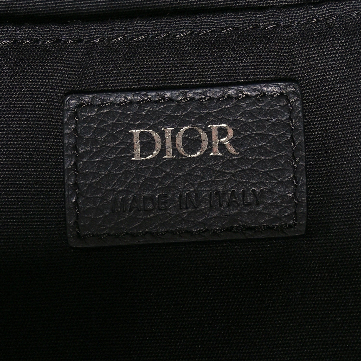 Christian Dior Oblique Calfskin Rider Backpack Beige Black 5 of 9