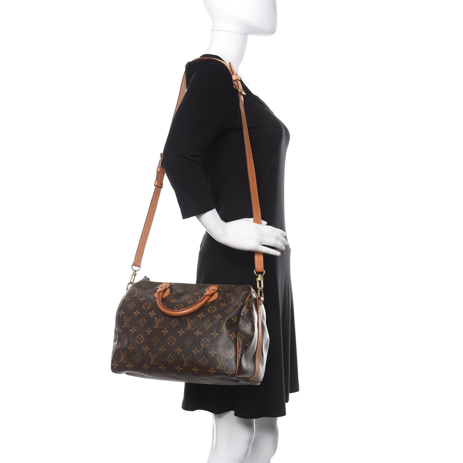 Louis Vuitton Monogram Speedy Bandouliere 30 2 of 12